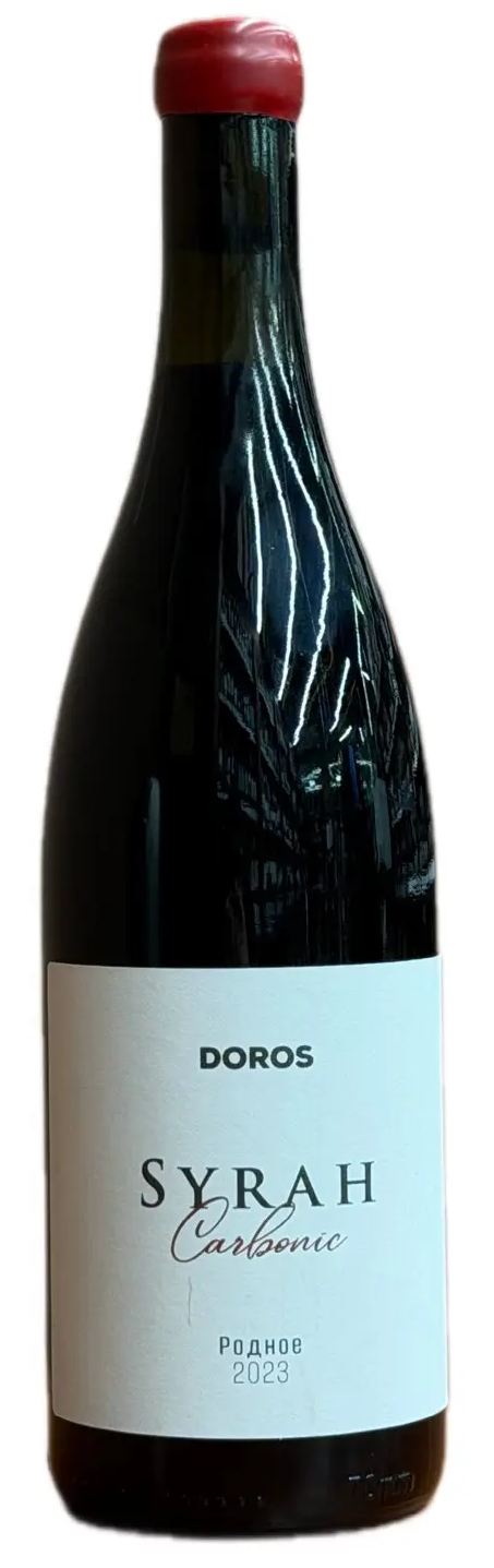 дорос сира карбоник вино сухое красное 0,75 л (doros syrah carbonic) фото - магазин Krasnikov Wine