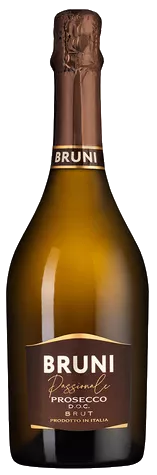 бруни просекко вино игристое брют белое 0,75 л  (bruni prosecco brut) фото - магазин Krasnikov Wine