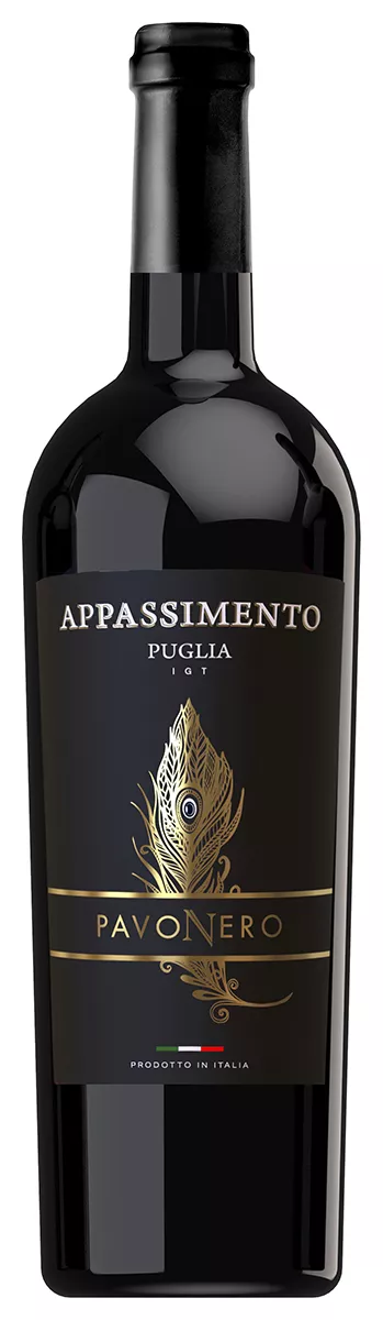 павонеро аппассименто пулия вино полусухое красное (pavo nero appassimento puglia) фото - магазин Krasnikov Wine