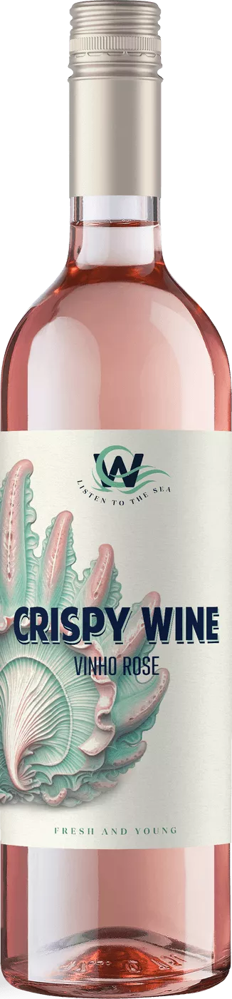 криспи вайн вино полусухое розовое 0,75 л (crispy wine rose) фото - магазин Krasnikov Wine