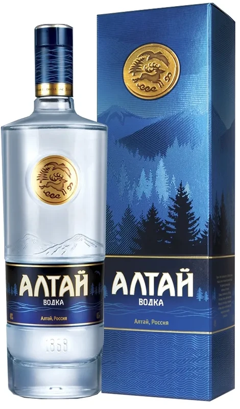 алтай водка в п/у 3 л (altay vodka in gift box) фото - магазин Krasnikov Wine