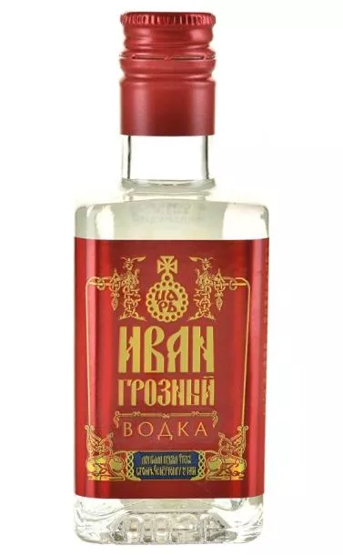 царь иван грозный водка 50 мл (ivan grozniy vodka) фото - магазин Krasnikov Wine