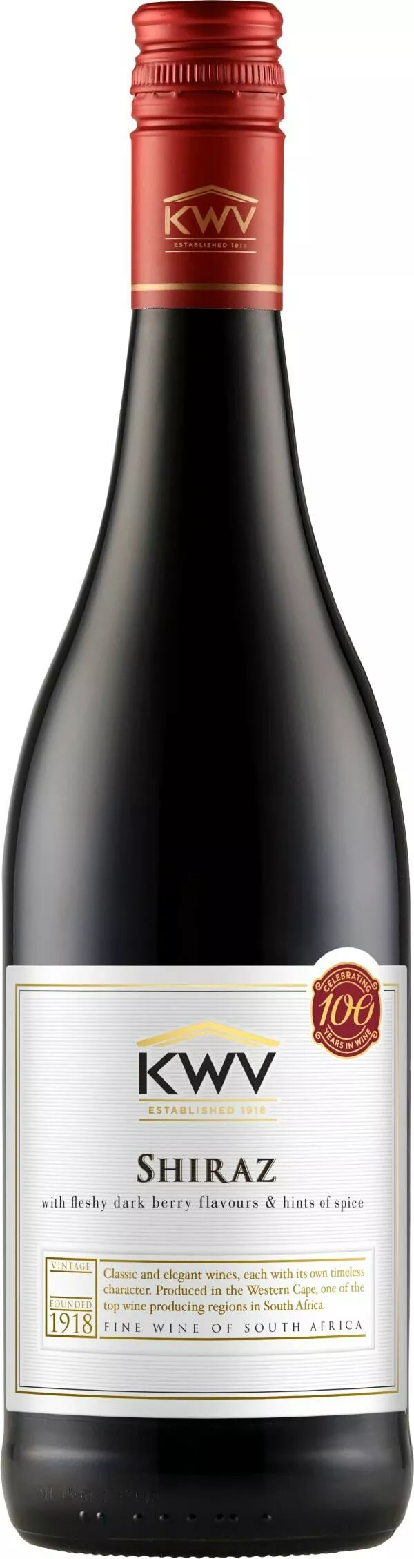 квв шираз вино сухое красное 0,75 л (kwv shiraz) фото - магазин Krasnikov Wine