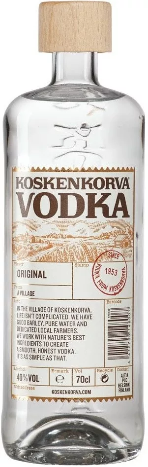 коскенкорва водка (koskenkorva original) 0,7л фото - магазин Krasnikov Wine