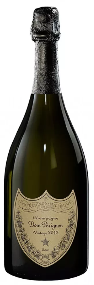 дом периньон винтаж 2012 вино игристое брют белое в п\у 0,75 л (dom perignon vintage brut сhampagne aoc 2012 in gift box) фото - магазин Krasnikov Wine