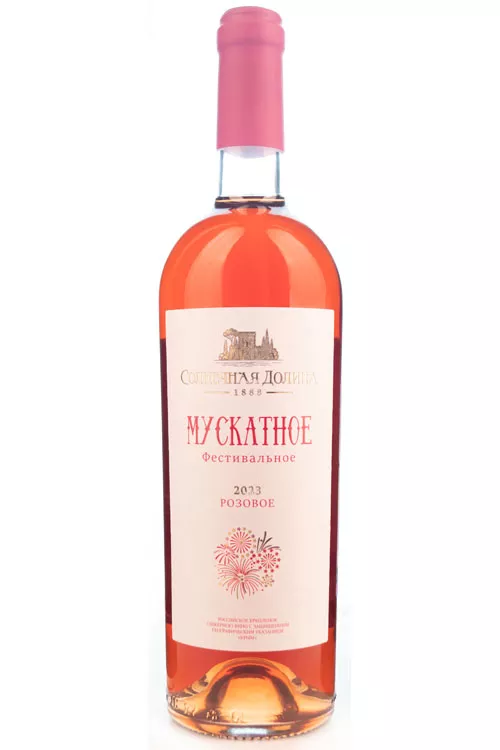 мускатное фестивальное солнечной долины 0,75 л (sun valley muskatnoe festivalnoe) фото - магазин Krasnikov Wine