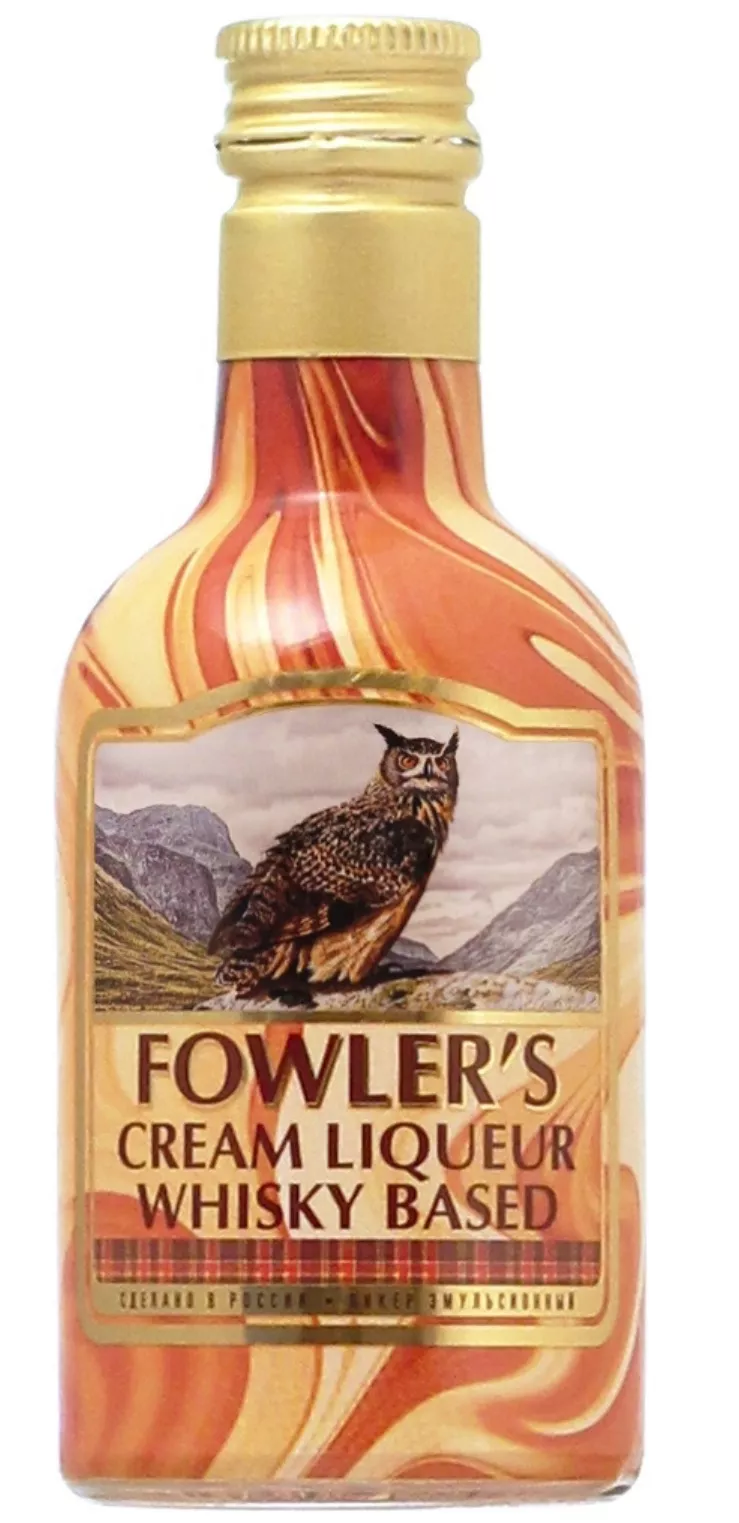 фоулерс сливочный ликер эмульсионный 0,05 л (fowler's cream liqueur) фото - магазин Krasnikov Wine