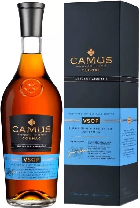 камю всоп коньяк в п\у 0,7 л (camus v.s.o.p. gift box) фото - магазин Krasnikov Wine