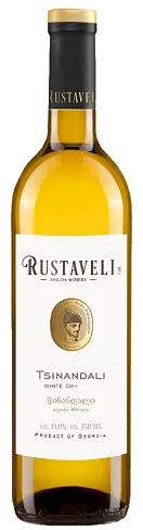 руставели цинандали вино сухое белое (tsinandali rustaveli)  фото - магазин Krasnikov Wine
