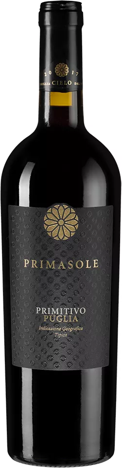 примасоле примитиво вино полусухое красное 0,75 л (primasole primitivo cielo) фото - магазин Krasnikov Wine