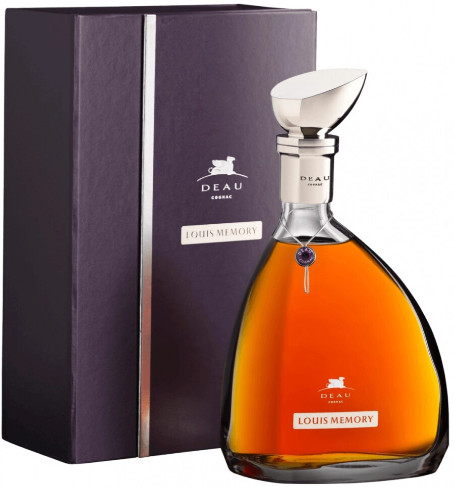 до луи мемори коньяк марочный коллекционный в п\у 1 л (deau louis memory in gift box) фото - магазин Krasnikov Wine