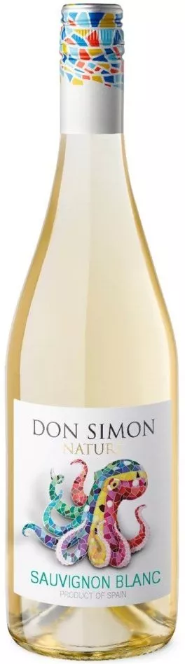 дон симон совиньон блан вино сухое белое (don simon nature sauvignon blanc) фото - магазин Krasnikov Wine