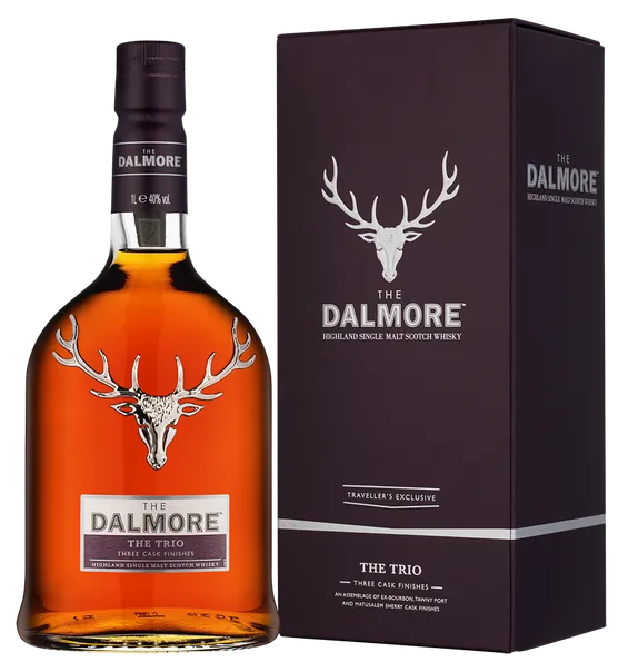 далмор зэ трио виски шотландский солодовый в п/у 1л (dalmore the trio in gift box) фото - магазин Krasnikov Wine