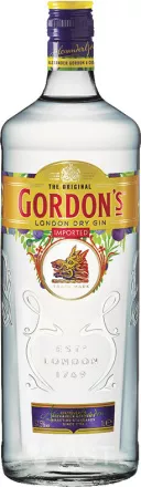 гордонс джин лондонский сухой 1 л (gordon's gin) фото - магазин Krasnikov Wine