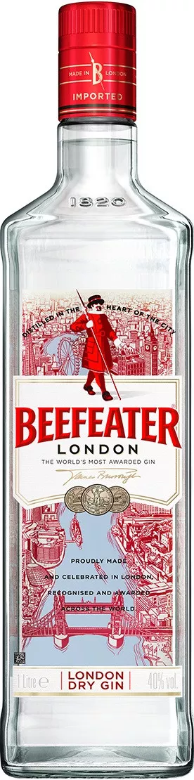 бифитер джин 1 л (beefeater london dry gin) фото - магазин Krasnikov Wine