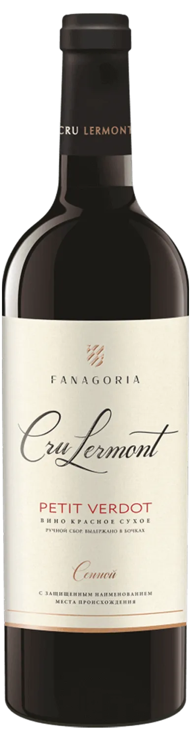 фанагория крю лермонт пти вердо вино сухое красное 0,75 л (fanagoria cru lermont petit verdot sennoy) фото - магазин Krasnikov Wine