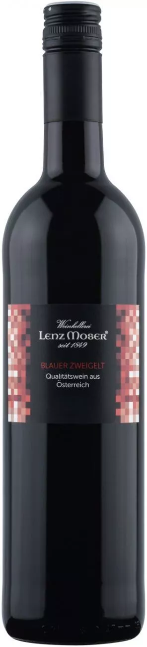 ленц мозер блауер цвайгельт вино знмп полусухое красное (lenz moser mailberger blauer zweigelt) фото - магазин Krasnikov Wine