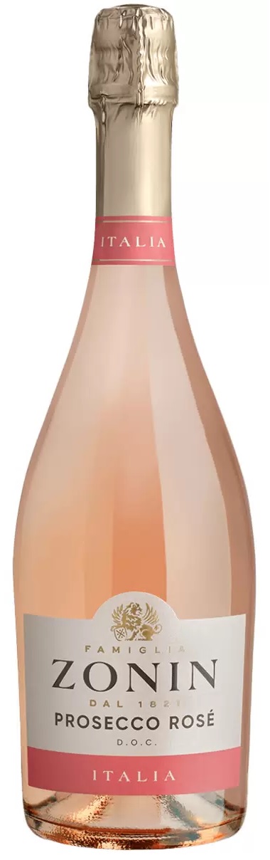 зонин просекко розе вино игристое брют розовое 0,75 л (zonin prosecco rose) фото - магазин Krasnikov Wine