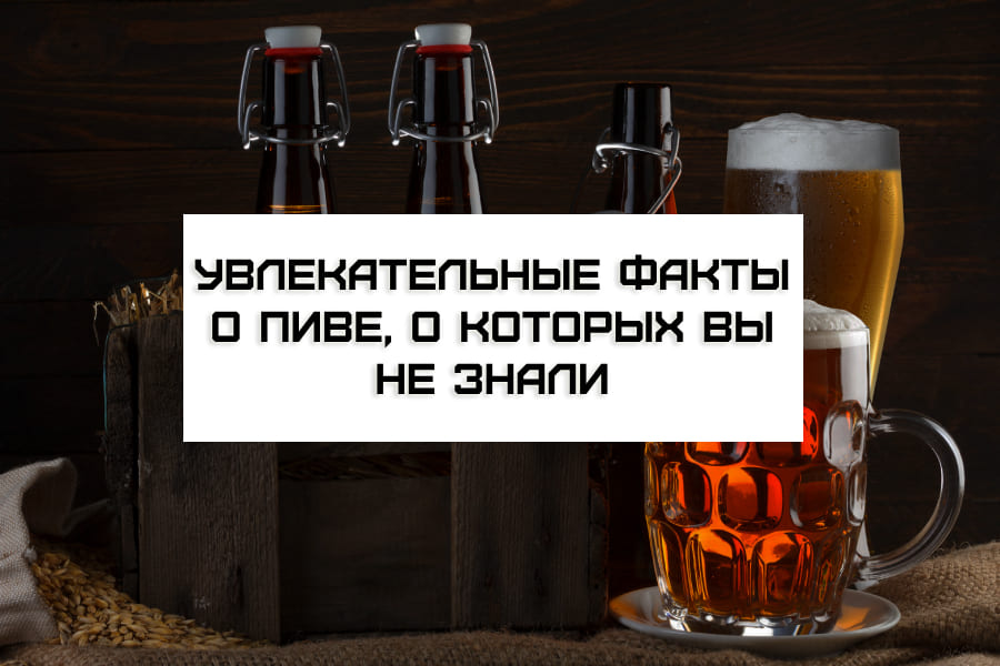 факты о пиве