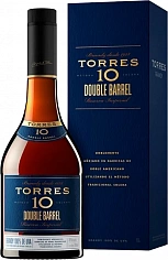 Фото Торрес 10 Дабл Баррел бренди в п\у (Torres 10 Double Barrel in gift box)
