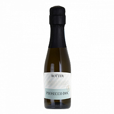 Фото Боттер Просекко вино игристое брют белое 0,2 л (Botter Prosecco Extra Dry)