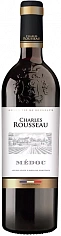Фото Шарль Руссо Медок вино ЗНМП Бордо сухое красное (Charles Rousseau Medoc), 800 ₽
