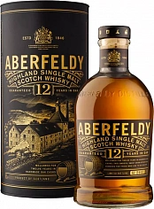 Фото Аберфелди 12 год виски шотландский солодовый в п\у 0,7 л (Aberfeldy 12 Years Old in tube)
