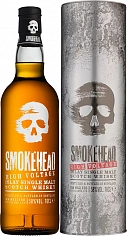 Фото Смоукхед Xай Волтидж виски шотландский односолодовый в п/у (Smokehead High Voltage Islay Single Malt in tube)