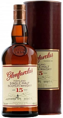 Фото Гленфарклас 15 лет виски шотландский односолодовый (Glenfarclas Single Malt Scotch Whisky 15 y.o. in gift box), 16 490 ₽