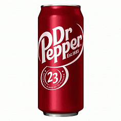 Фото Доктор Пеппер Классик ж/б 0,33 л (Польша) (Dr. Pepper Classic in can 0.33 l. (Poland)