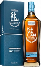 Фото Кавалан Дистиллери Селект №2 виски тайваньский в п\у 0,7 л (Kavalan Distillery Select №2 in gift box)