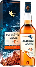 Фото Талискер виски 10 лет в п/у 0,75 л (Talisker 10 years single malt scotch whisky in gift box)