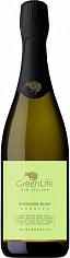 Фото ГринЛайф Совиньон Блан Баблс вино игристое экстра брют белое 0,75 л (GreenLife Sauvignon Blanc Bubbles)