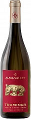 Фото Альма Велли TRAMINER вино ЗГУ сухое белое (Alma Valley Traminer)