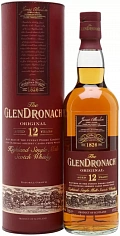 Фото Глендронах ориджинал 12 лет виски шотландский односолодовый в п\у 0,7 л (Glendronach Original 12 Years Old in tube)