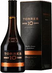 Фото Торрес 10 Смоукд Баррел бренди в п/у 0,7 л (Torres 10 Smoked Barrel in gift box)