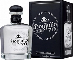 Фото Дон Хулио 70 Кристалино Аньехо текила в п\у 0,75 л (Don Julio 70 Сristalino Anejo in gift box)