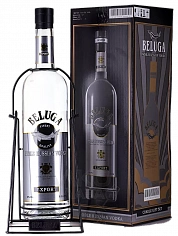 Фото Белуга Нобл водка качеля 6 л в п/у (BELUGA Noble with cradle in gift box)