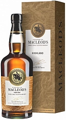 Фото Маклеодс Хайланд Сингл Молт виски шотландский солодовый (Macleod's Highland Single Malt Scotch Whisky)